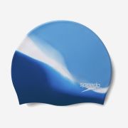 Шапочка для плав. SPEEDO Multi Color Silicone Cap, 8-0616914574, СИНЕ-ГОЛУБОЙ, силикон