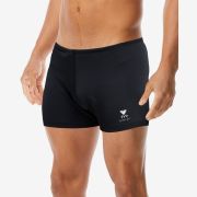 Плавки-шорты TYR Energia Durafast Elite Solid Square Leg, SQDUS7A-001, р.32 (рос.48), черный