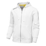 Куртка от костюма с капюшоном муж. MIKASA MT526-022-XS, р.XS, 70% хлопок 30% полиэстер, белый