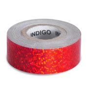 Обмотка для гимнастического обруча INDIGO Crystal, IN139-RD, 20мм*14м, на подкл, красный