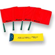 Флаги судейские для волейбола MIKASA, комплект из 4 шт.