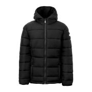 Куртка утепленная с капюшоном жен. MIKASA MT913-049-XS, р.XS, полиэстер, нейлон, черный