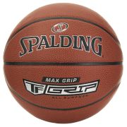 Мяч баск. SPALDING TF Max Grip  76873Z, р.7, композит. кожа (ПУ), коричнево-черный