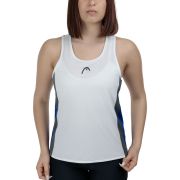 Майка жен. HEAD Club 25 Tech Tank Top W 814735-RoWH-M, р.M, полиэстер, белый