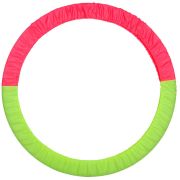 Чехол для обруча гимнастического INDIGO, SM-084-YP, полиэстер, 60-90см, желто-розовый