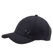 Бейсболка спорт. PUMA Metal Cat Cap 02126901, 100% полиэстер, черный