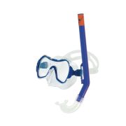 Набор для плавания Salvas Haiti Set, EA530C1TBSTB, р. Medium, синий в сетч. сумке