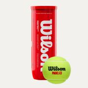 Мяч для падела Wilson Padel X3 Yellow, WR8900801001, уп.3 шт, войлок, нат.резина, желтый