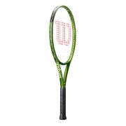 Ракетка б/т Wilson Blade Feel Team 103, WR197810U3, для любителей, алюминий, со струнами, бело-зел