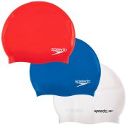 Шапочка для плавания SPEEDO Plain Flat Silicone Cap Junior, детская, 4 цвета в ассортименте